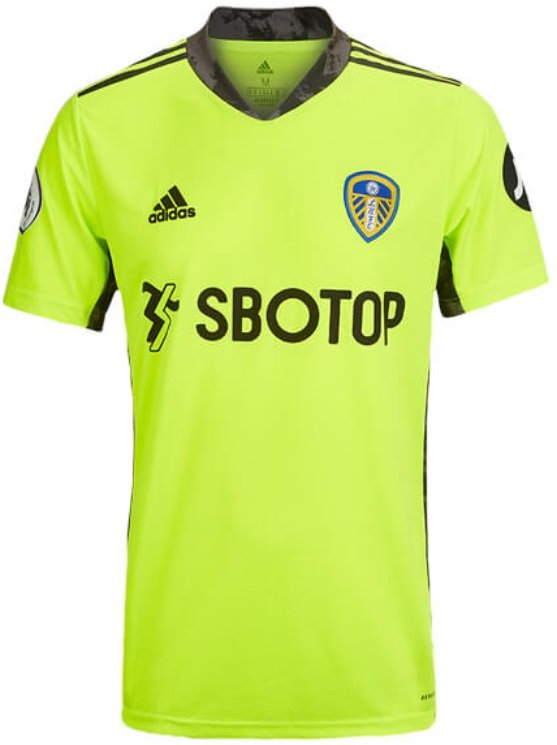 Camisa oficial Adidas Leeds United 2020 2021 II Goleiro